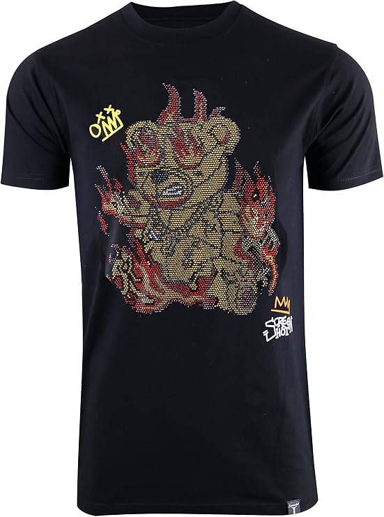 SCREENSHOT Mens Hipster Hip-Hop Premium Technique Designer Tees - Stylish Urban Streetwear Latest NYC Fashion T-Shirts