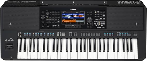 Yamaha 61-Key Arranger Keyboard, Multiple Styles and Voices, Assignable Live Control Knobs PSRSX720 | Assignable Live Control Knobs PSRSX720