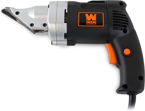WEN Metal Shear, Swivel Head, Variable Speed, 18-Gauge, 4-Amp (3650)