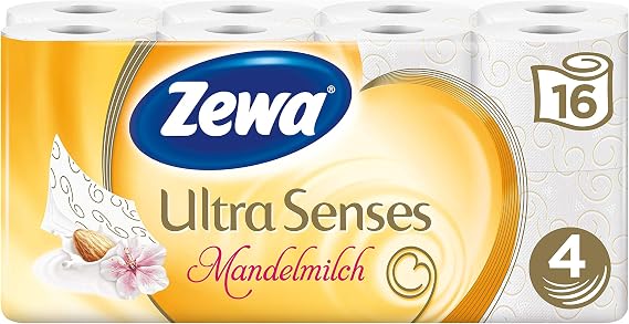 Zewa Deluxe Almond Milk Toilet Paper 16 Rolls per Pack / by Zewa