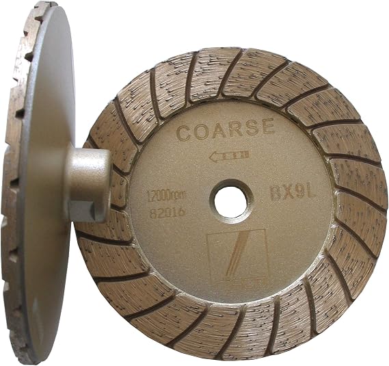 Disco 5" Coarse Turbo Cup Wheel, 5/8"-11 Female Threaded