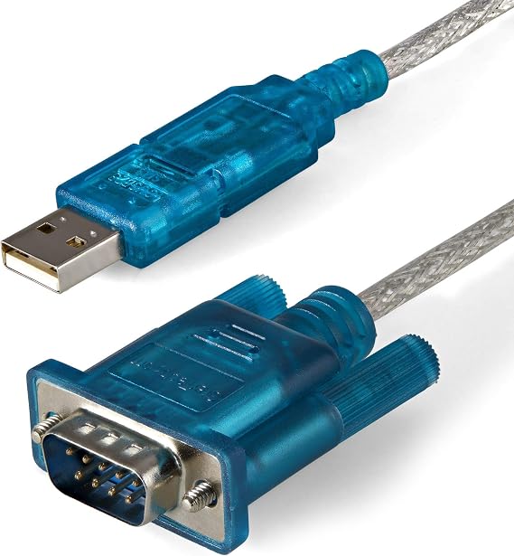 3ft (91cm) 1-Port USB to RS232 DB9 Serial Adapter Cable, USB to Serial Adapter Cable - M/M | Prolific chipset, M/M