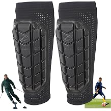 Shin Guards Soccer Kids 4-6，Soccer Shin Guards for Kids Youth Adult High Impact Resistant Calf Compression Sleeve Shin Guards Soccer for Boys, Protective Soccer Equipment for Girls