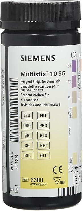 Multistix, 10SG Urinalysis Strips Strips, 100 count