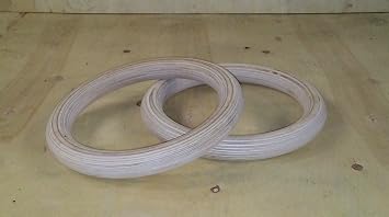 PowerFit Wooden Cross Training Gym Rings