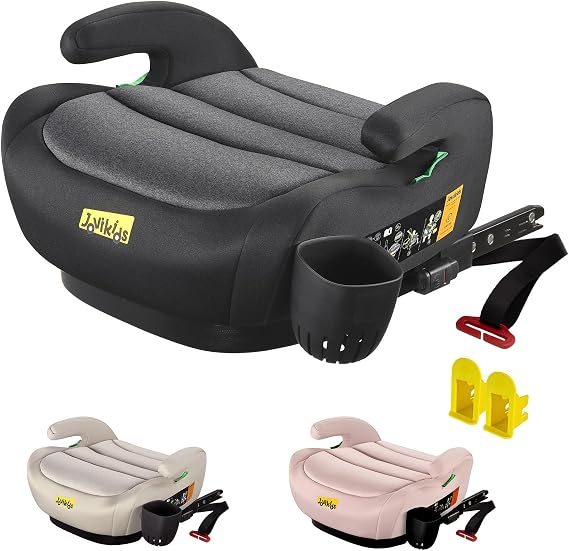 Jovikids OHHO+ Booster Car Seat, with ISOFIX, ECE R129 Approved, i-Size
