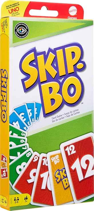 Mattel Games SKIP BO Card Game