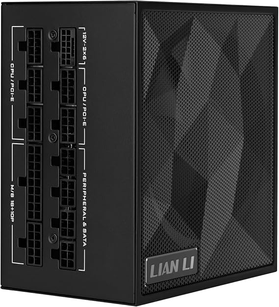 Lian Li SX0850P Platinum Compact ATX PSU 850W-ATX 3.1-Black-SX0850P.B