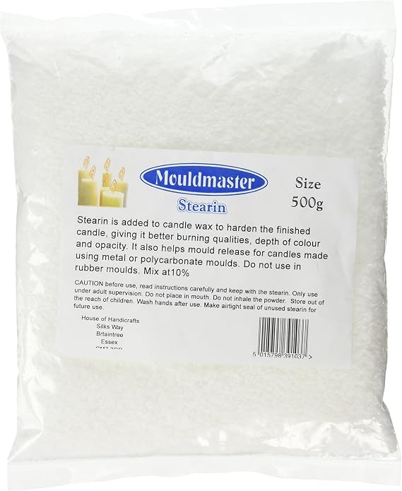 Mould Master Stearin for Candle Making, White, 500 g