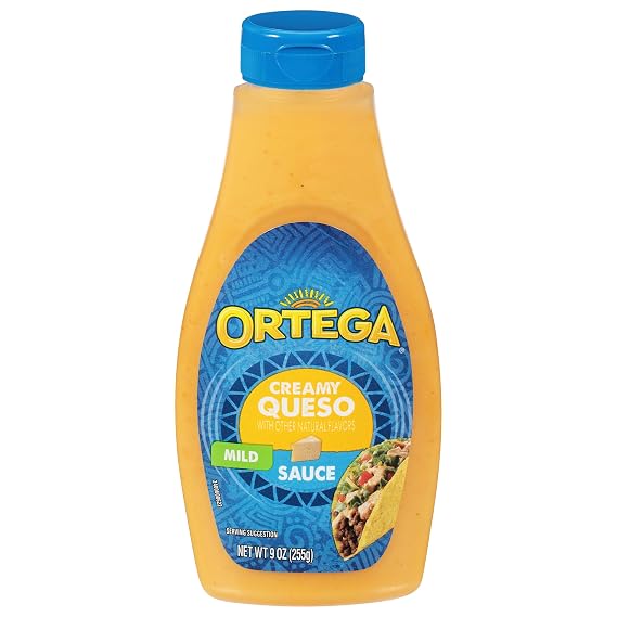Ortega Creamy Taco Sauce, Queso, 9 Ounce