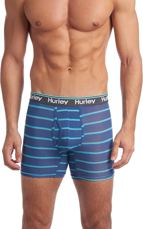 Hurley Men's 2 Pack Everyday Boxer Briefs