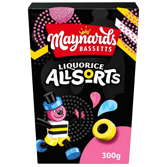 Bassetts Liquorice Allsorts Carton - 300g