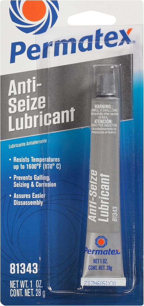 Permatex 81343 Anti-Seize Lubricant, 1 oz. Tube