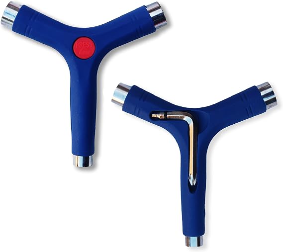 Skateboard Longboard Multifunctional Y-Tool Skate Tool Pocket Size All in one (1 pc)