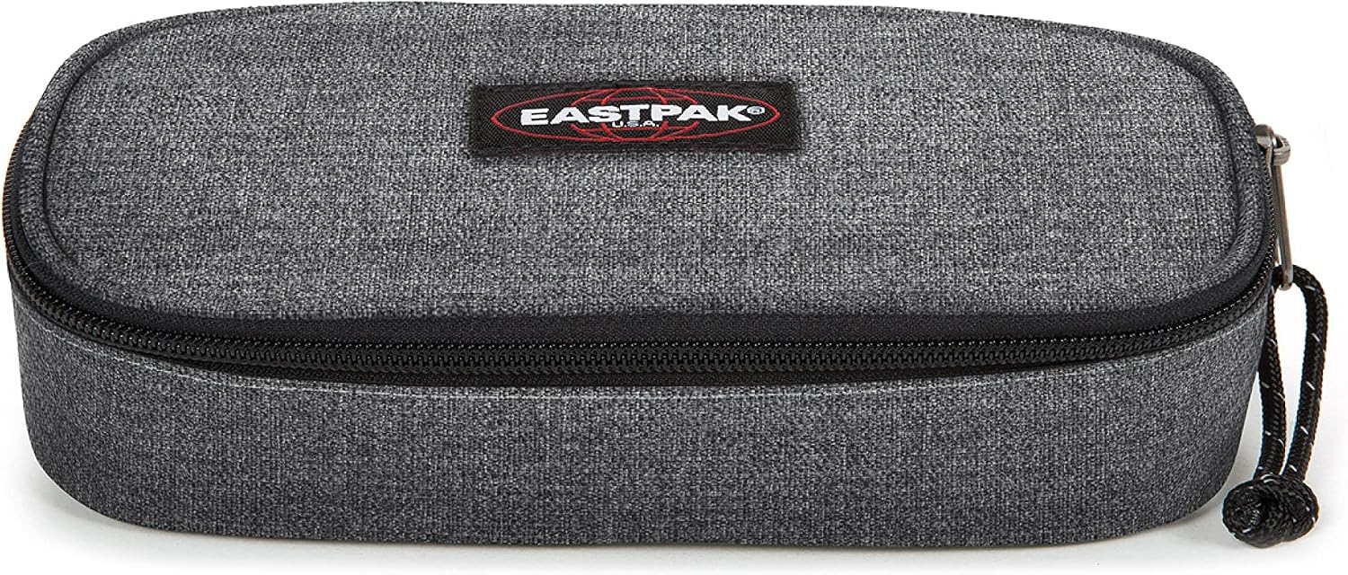 Eastpak Oval Single Unisex Yetişkin Kalem Çantası Black Denim Standart
