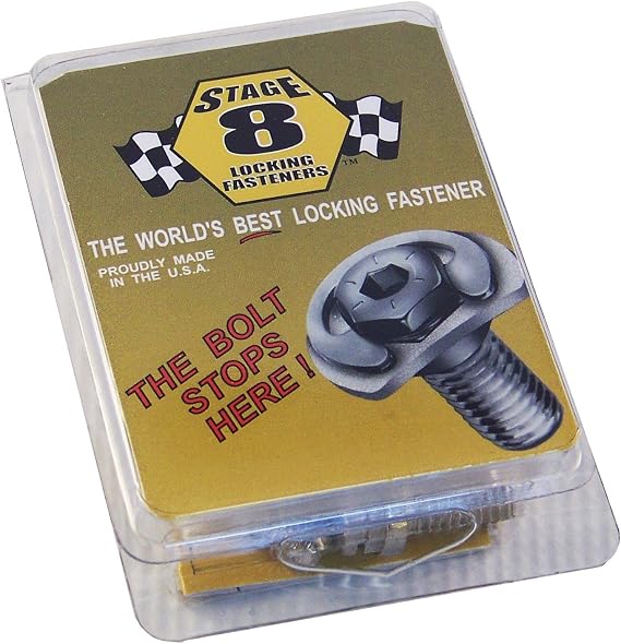 8913 3/4" Locking Header Bolt kit for Ford Small Block