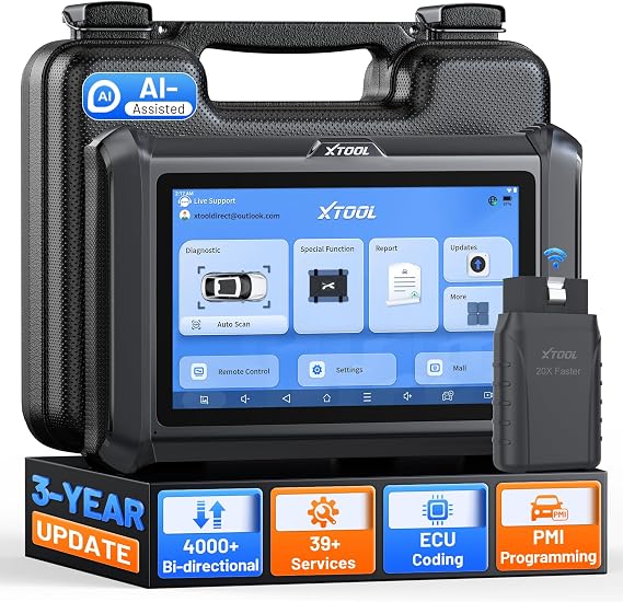 XTOOL D7W Wireles Bidirectional OBD2 Scanner Diagnostic Tool Ver. of D7/D7S
