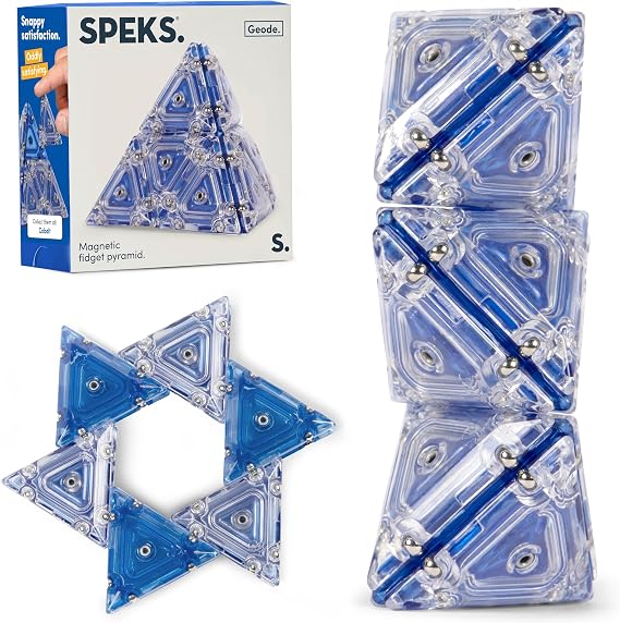 Speks Geode Magnetic Sensory Sphere, Stress Relief Tool, Executive Desk Toy