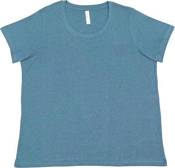 LAT Ladies' Curvy Fine Jersey Tee