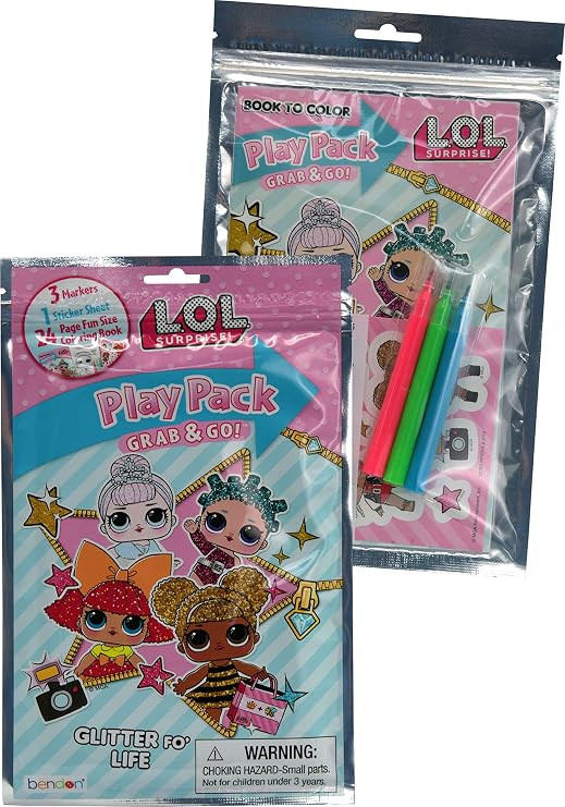 Bendon Publishing LOL Surprise PlayPack (1) Multicolor