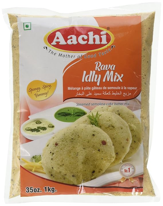 Aachi, Rava Idly Mix (Steamed Semolina Cake Batter Mix), 2 Pound(LB)