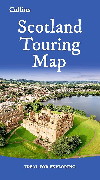 Scotland Touring Map: Ideal for exploring