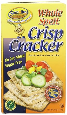 Shibolim Cracker Crisp Whlwht Splt, 6-Ounce