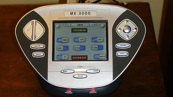 UNIVERSAL REMOTE Complete Control MX-3000 IR RF Color Touch Screen Remote Control