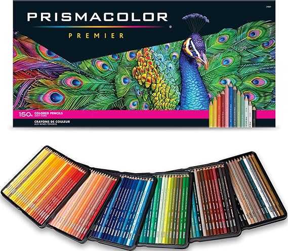 150 pieces Prismacolor Premier Coloured Pencils Soft Core 150