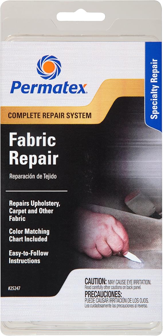Permatex 25247-6PK Fabric Repair Kit (Pack of 6)
