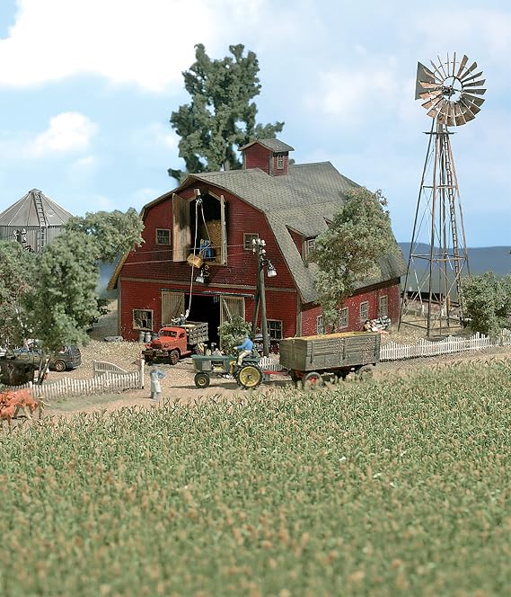 Walthers SceneMaster Summer Corn Field-Green 949-1140 HO Scale Model Railroad - Scenery Kit