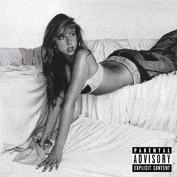 CINEMAFLIX Tate McRae - Greedy - Album Cover POSTER - Measures 12x12 inches - Includes Adhesive Dots