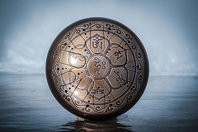 Tank Drum Kosmosky 12 30 cm KSY-Tibet Tibet Mystic D minorHand PanSteel DrumTongue drumSinging bowl