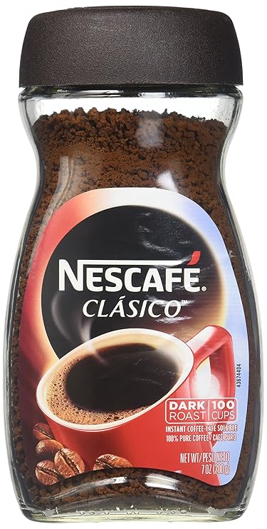 Nescafe NESCAFE CLASICO Instant Coffee, Dark Roast 1 Jar, 7 OZ