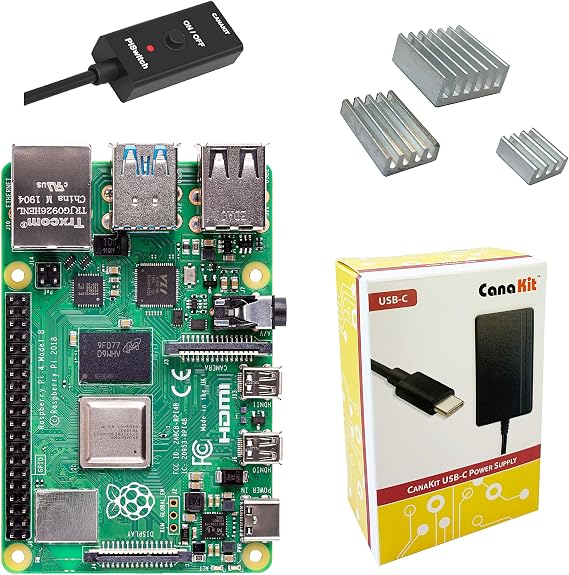 CanaKit Raspberry Pi 4 Basic Kit (2GB RAM)
