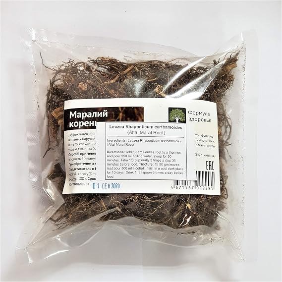 Organic Leuzea Rhaponticum carthamoides (Altai Maral Root)