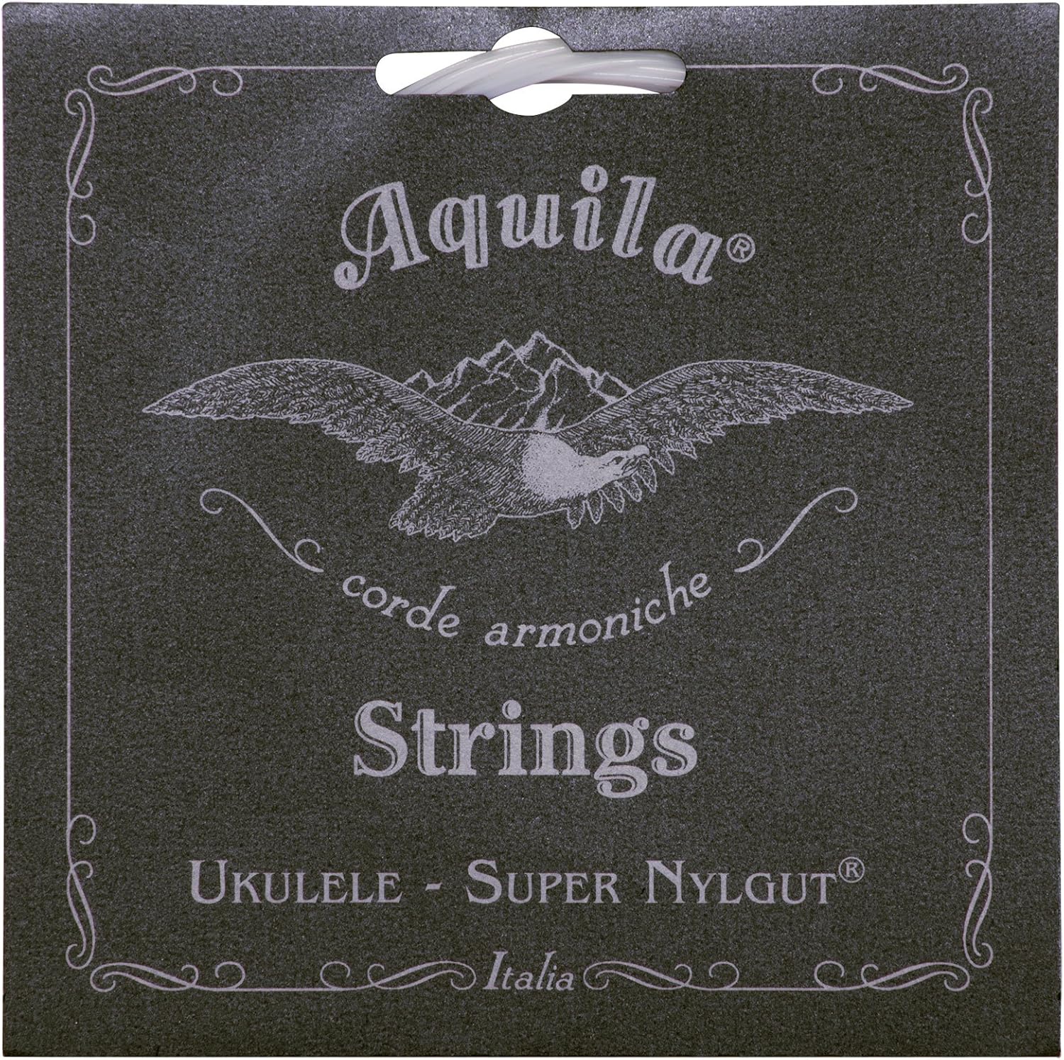 Aquila Super Nylgut AQ-101 Soprano Ukulele Strings Low G 1 Set of 4 Durable, High-Performance Strings for Beginner and Professional Ukulele Players