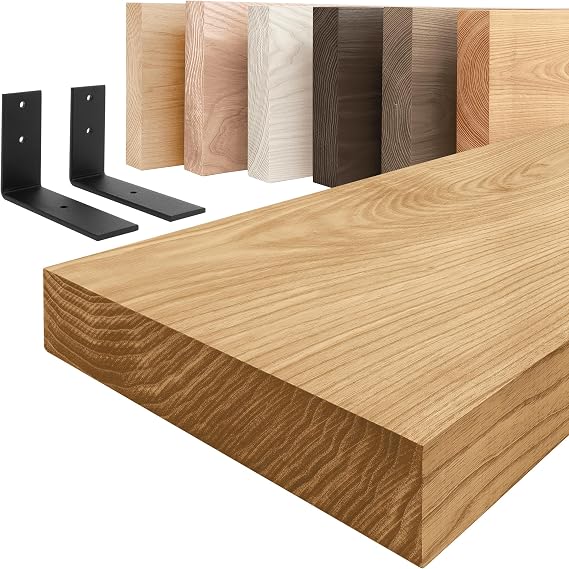 Lamo Manufaktur Wall Shelf Wooden Shelf Brackets