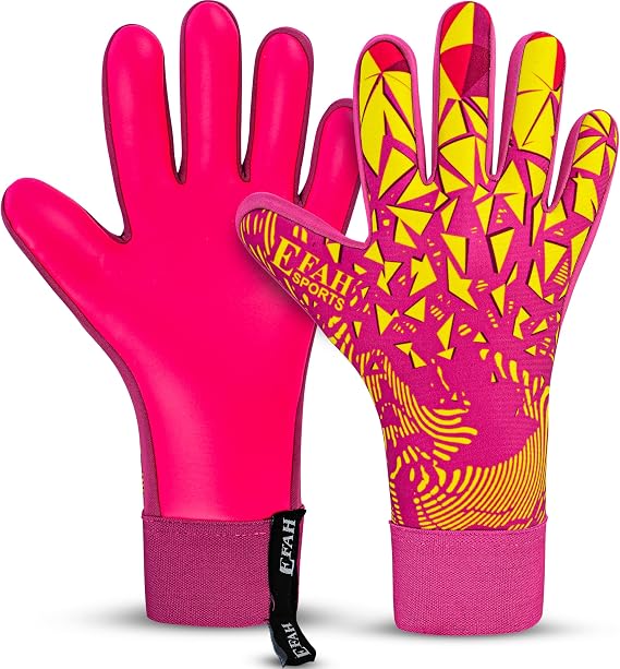Goalkeeper Gloves Strong Grip for Teenagers and Adults