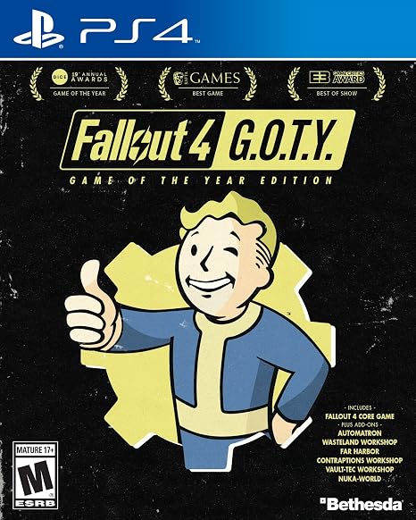 Fallout 4 (Game of the Year Edition) - For PlayStation 4