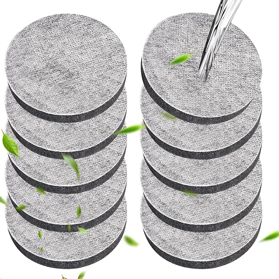 10 PCS Water Bottle Filter Discs Microdisc Filters Compatible with Brita Fill & Go Water Filter Bottles Carafes Reduces Organic Impurities in