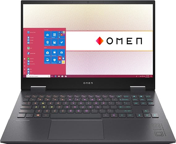 HP OMEN | 15-EN0023DX/Gaming 15.6 inches Laptop | AMD Ryzen 7/4800H | 16GB DDR4 3200/MHz | 1TB PCIe NVMe M.2 SSD | NVIDIA GeForce GTX 1660 Ti | Backlit Keyboard Windows 10 Home Mica Silver 15-15.99"