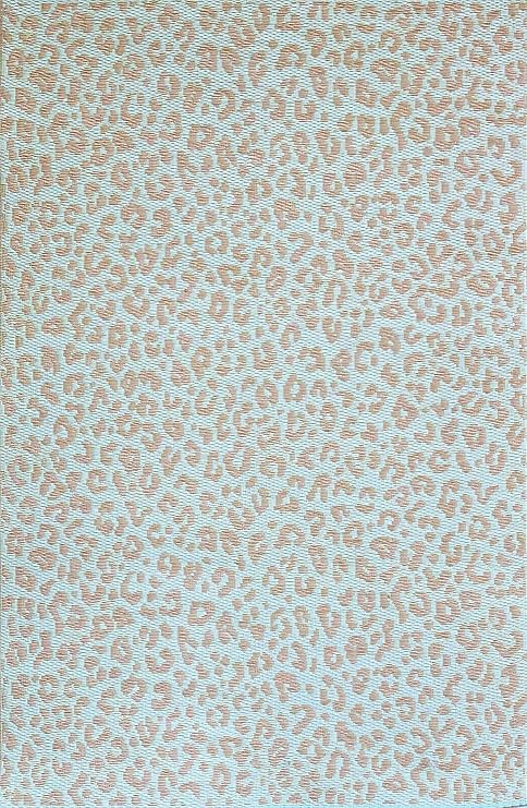 Mad Mats Abstract Outdoor Rug, Reversible Plastic Mat (Silver Sky, 5' x 8')