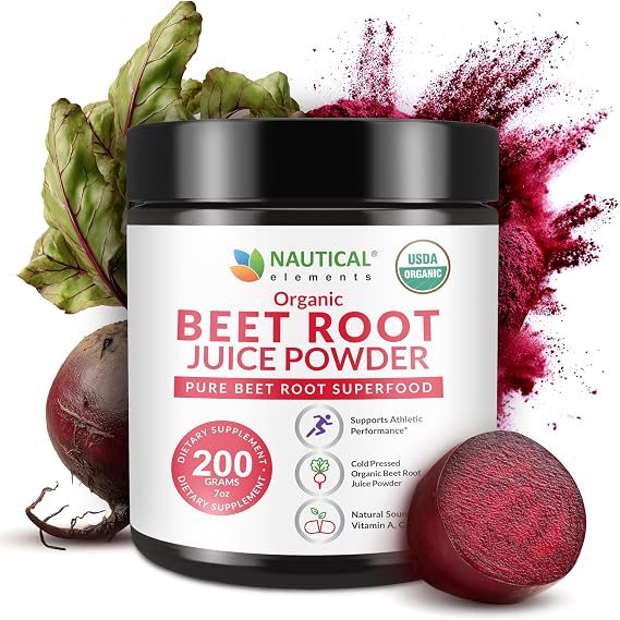 Beet Juice Powder Organic - Cold Pressed - 20:1 Concentrate 57 Servings