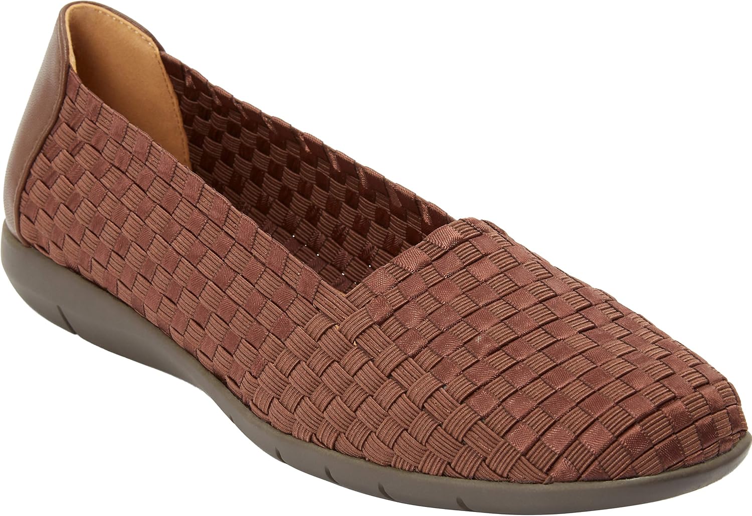 Comfortview Womens The Bethany Slip On Flat Wide Widths Available