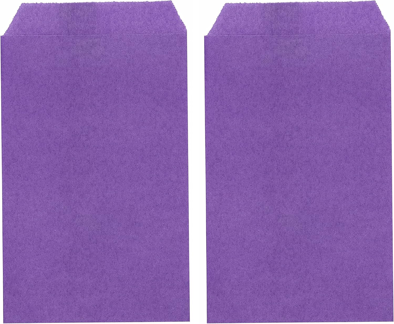 Lavender Purple Mini Flat Greaseproof Paper Bags Envelopes for Small Treat Candy Wedding Confetti Tossing Notes Coin Stamps Seeds Samples Craft Projects, Pack of 100 by Quotidian 2 3/4'' x 4 1/2''