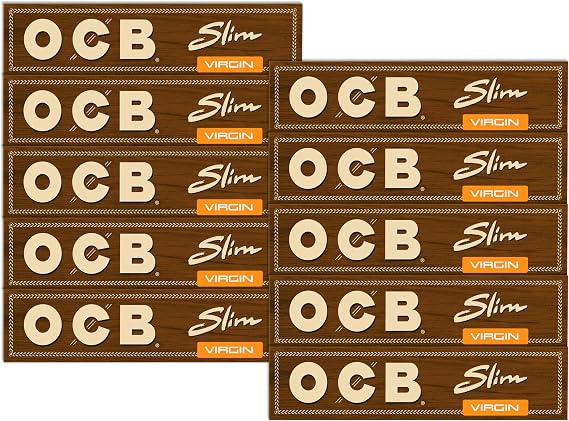 OCB - Virgin Slim Rolling Papers - 10 Pack
