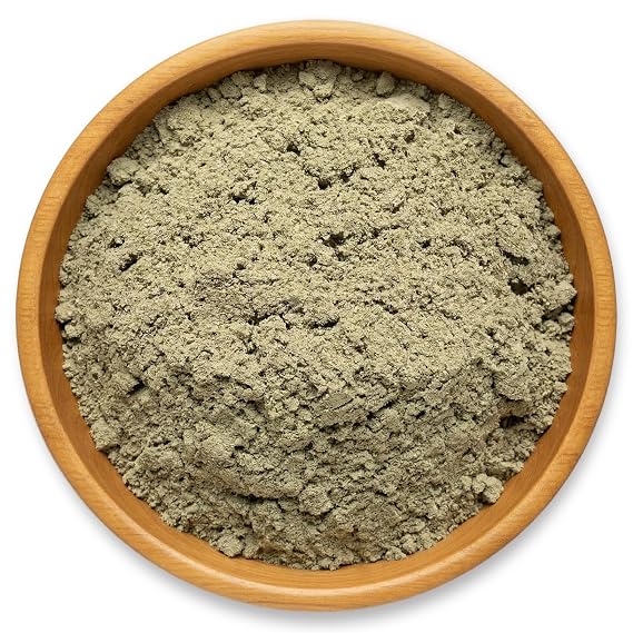 Mugwort Dried Herb Powder - Natural Artemisia Vulgaris - Ground Herbal Leaves for Adding Natural Flavor in Soups, Teas, Smoothies and Cooking - 4 Ounce