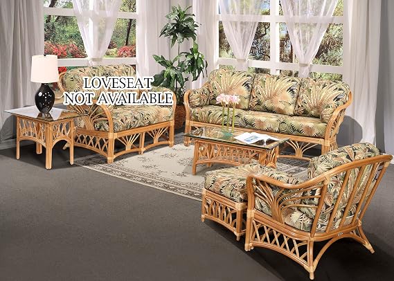 Rattan Indoor Living Room Furniture 5 Piece Set (1690H-BC)