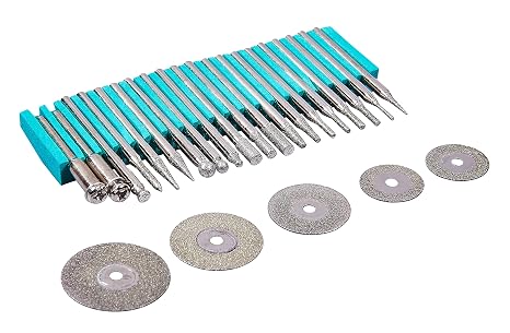 Am-Tech E1855 Diamond Polishing Set (25pc)